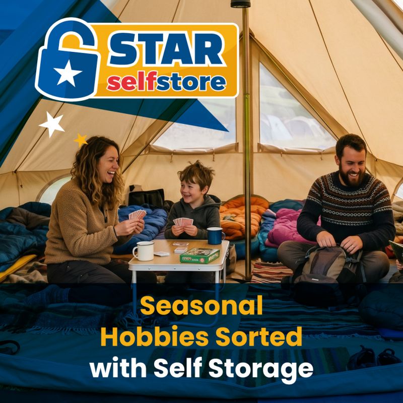 Seasonal Hobbies Sorted with Self Storage