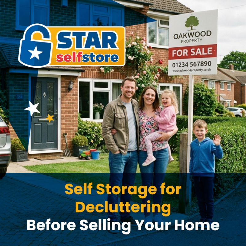 Self Storage for Decluttering Before Selling Your Home