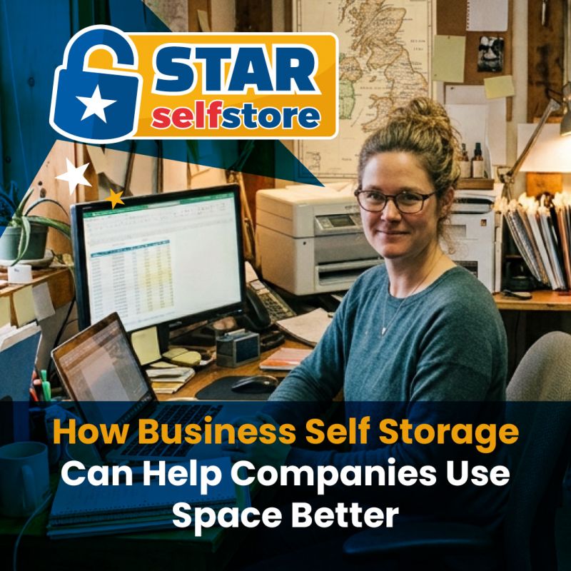 How Business Self Storage Can Help Companies Use Space Better